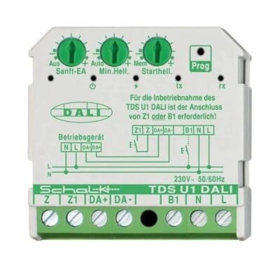 SCHALK TASTDIMM-STEUERGERÄT LICHTREGELSYSTEME Schalk Tastdimm-Steuergerät TDS U1 DALI Lichtregelsysteme TDSU1D9