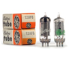 ONE 12AF6 GE NOS Tube R hre Valvola Lampe TSF Valvula Valve