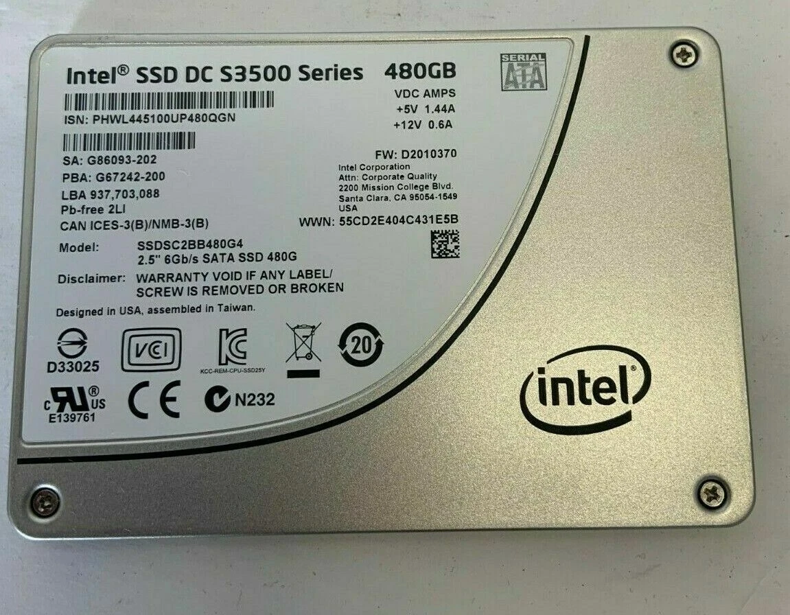 Intel ssd deals s3500