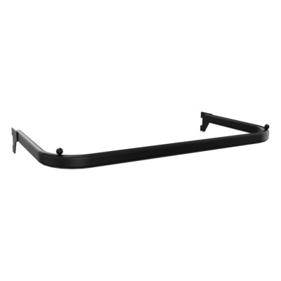 Aigentlich Konfektionsrahmen für Wandschienen 66x35 cm, schwarz
