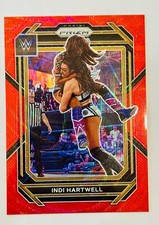 Indi Hartwell 2023 Panini WWE Prizm Ruby Wave Prizm.