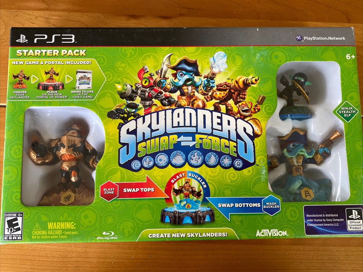 Skylanders Swap Force Starter Pack (PS3) NEW Includes Game