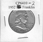 1952 Silver Franklin Half Dollar Actual Photo of coin CP6410-2