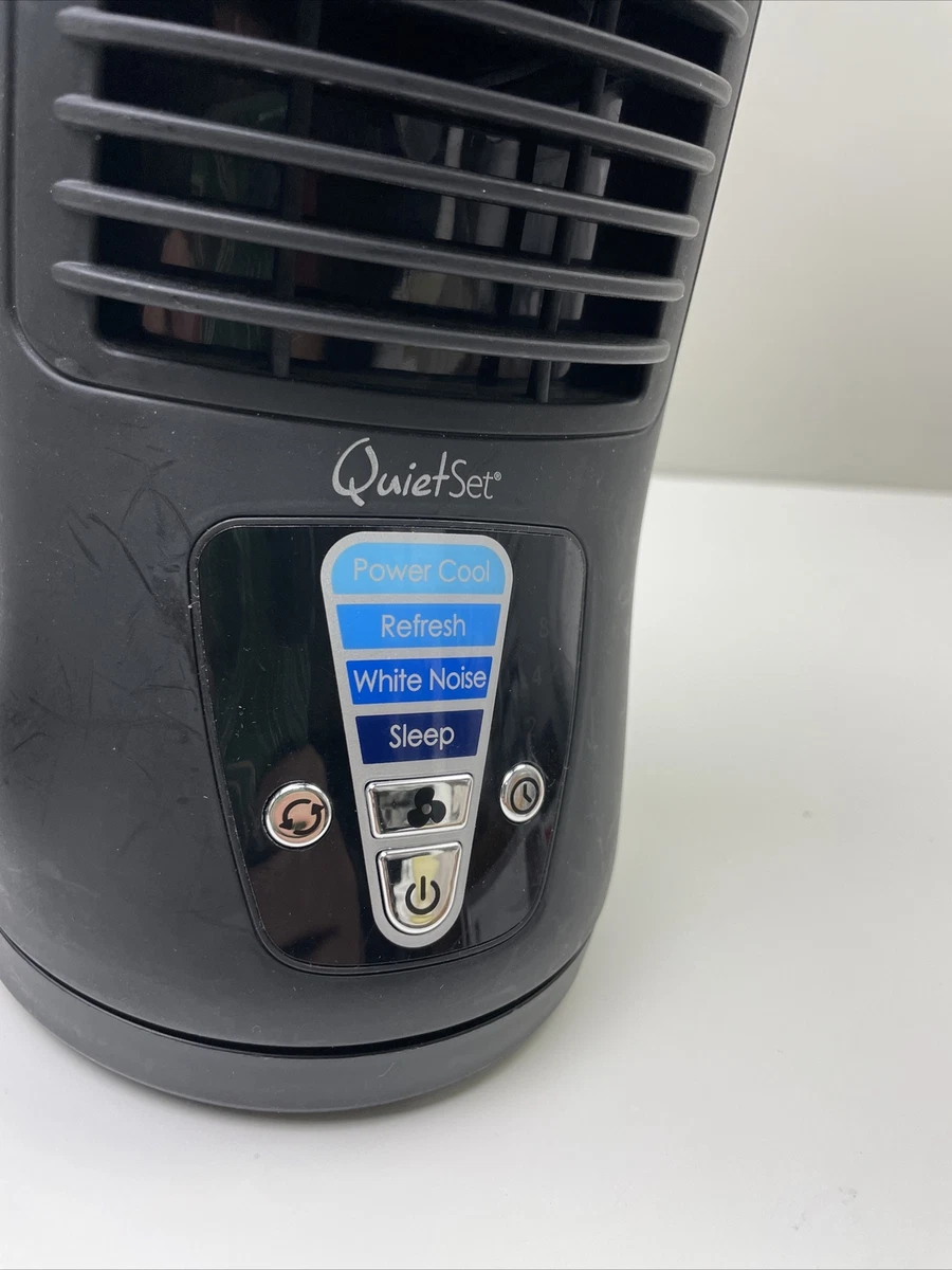 Honeywell HTF210B QuietSet Mini Tower Table Fan - Black 92926002107 | eBay