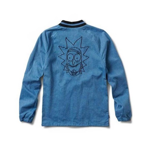Primitive X Rick \u0026 Morty Mens Indigo 