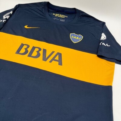 Boca Juniors Nike 半袖シャツ Riquelme #10 CA Boca Juniors 2012/2013 Home ORIGINAL Nike Rare
