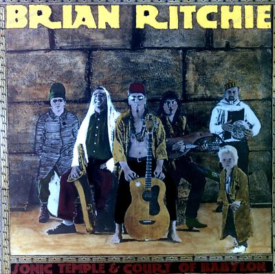 Brian Ritchie - Sonic Temple & Court Of Babylon LP (VG+/VG+) '