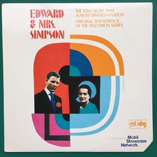 Rare Ron Grainer EDWARD & MRS SIMPSON TV Soundtrack LP Jenny Wren DRG Import USA