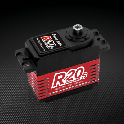NEW POWER HD R20S HV Coreless Motor 347.2 oz / 0.08 Titanium Gear Digital Servo