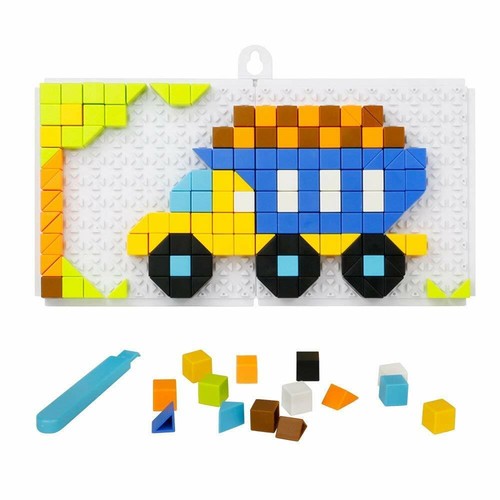 ✅⭐DESDE ESPAÑA⭐ Juego Infantil Niños Puzzle Toy Montar Mosaico Pinchos - Imagen 3 de 8