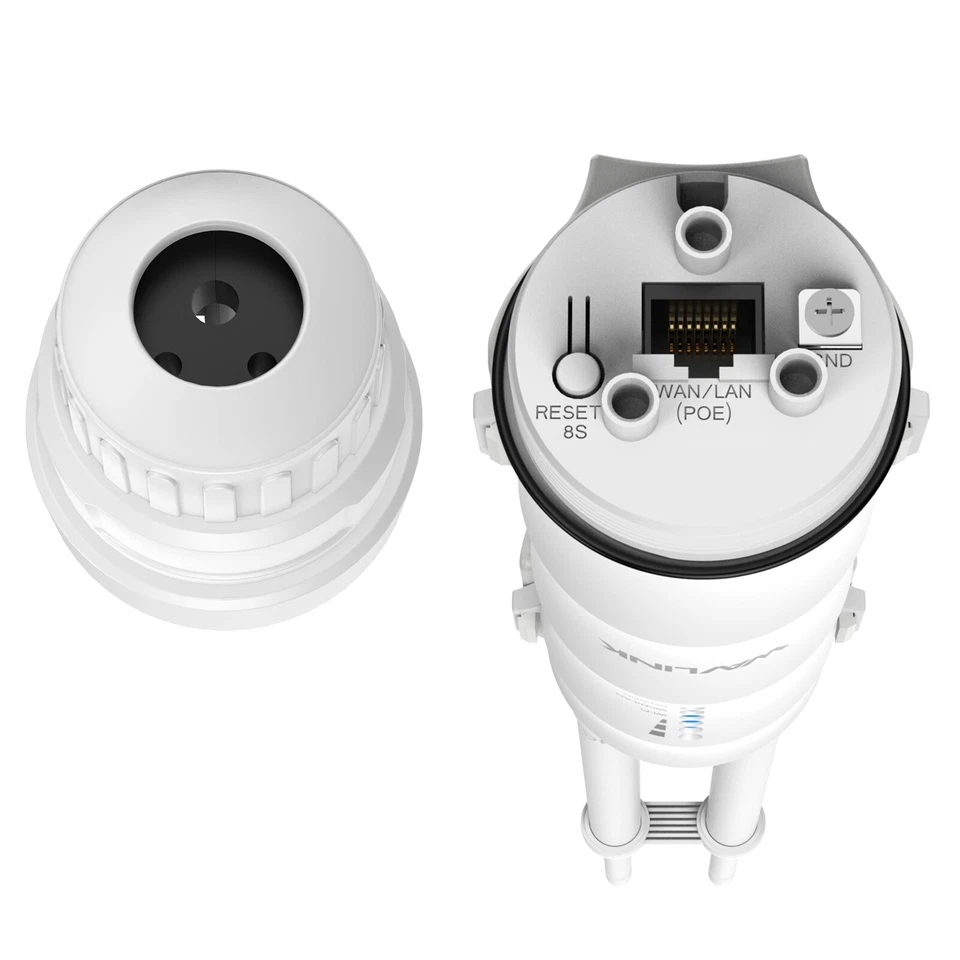 AC1200 WLAN Range Extender Outdoor Dual Band Router POE Repeater WiFi AP Outdoor - Bild 2 von 4