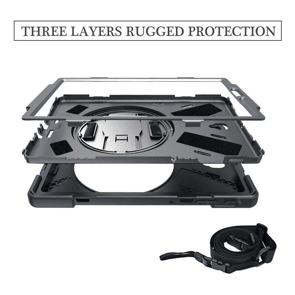 iPad Pro 11 2018 Released Case w/Pencil Holder, Heavy Duty Armor Carrying Cover - Image 2 of 4