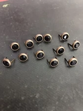 Harley knucklehead  Indian CHOPPER Saddlebag Seat MudFlap Trim Reflector  J21