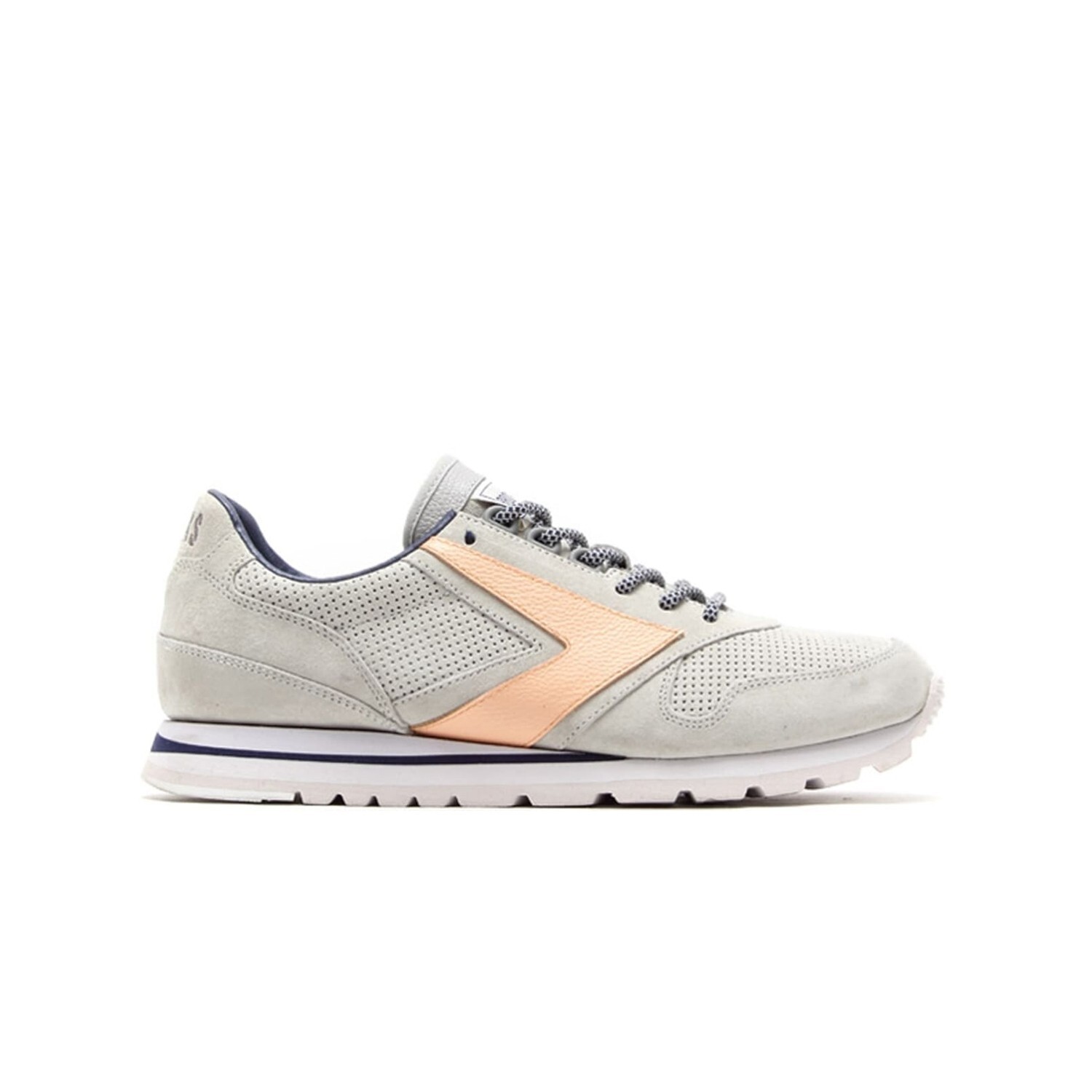 Мужские туфли Brooks Chariot x Mila Owen x Atmos (серые/бледно-розовые) 110178-1D-033
