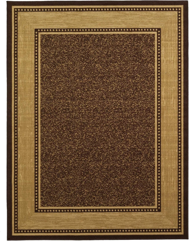 Alfombra tradicional lavable a máquina diseño con bordes antideslizante respaldo de goma 3X5 para Foto 3 de 4