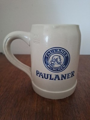 Paulaner Munich German Bavarian Beer Stein .5 Liter, ceramic, 500 Years