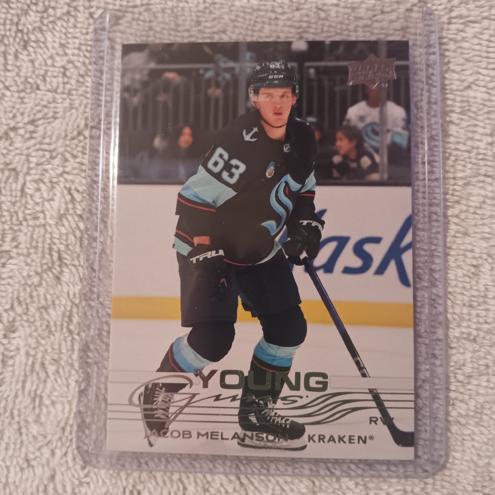 Jacob Melanson 2025-26 Upper Deck Series 1 Young Guns Rookie #230 - Kraken