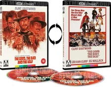 The Good, the Bad and the Ugly 4K UHD + Blu-ray [Region Free] Reversible Cover