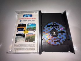 Daytona USA (Sega Saturn, 1995) CIB Complete w Manual + Reg Card LN Perfect MINT