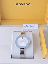 Movado Bold Silver Dial Stainless Steel Women's Watch - 3600194 ($595 MSRP)