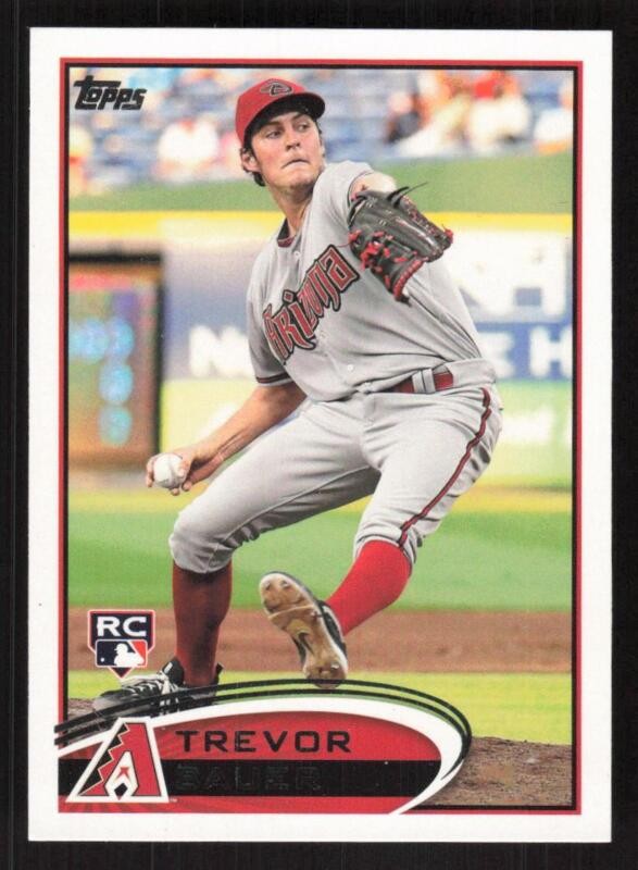 2012 TOPPS UPDATE TREVOR BAUER US213 MINT RC BASEBALL ARIZONA DIAMONDBACKS