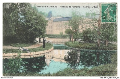 ATOP7-0493-77 - OZOIR-LA-FERRIERE - Chateau de romaine - Das Wasserstück
