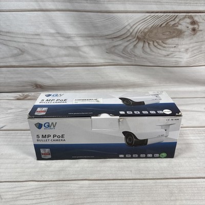 GW HD 5MP PoE Security IP Camera w/ 2.8-12mm Varifocal Zoom Lens