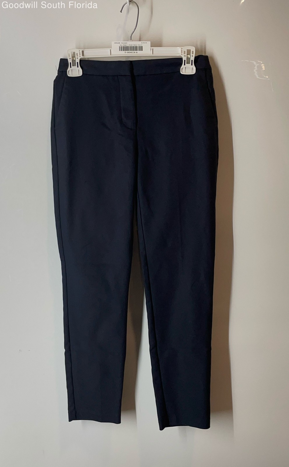 Zara Basic Collection Womens Black Flat Front Poc… - image 1