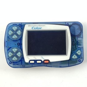 BANDAI Wonderswan Color Crystal Blue Console WSC-001 From Japan Tested 8580 UT