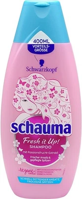 Schauma Shampoo FRESH IT UP 400ml schnell fettender Ansatz + trockene Spitzen