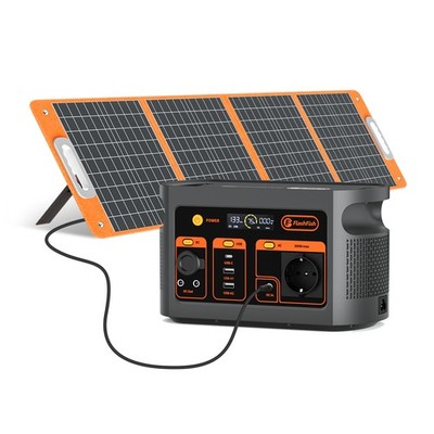FlashFish E103 Solargenerator LiFePO4 179.2Wh 300W Optional Mit Solarmodule 100W