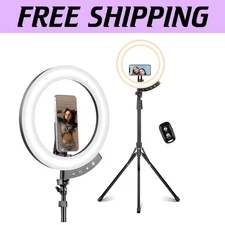 Versatile 12" Selfie Ring Light Kit with Tripod Stand for Videos & Photos