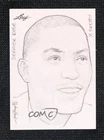2014 Leaf Best of Basketball 1/1 Derrick Rose - Jay Pangan III Sketch