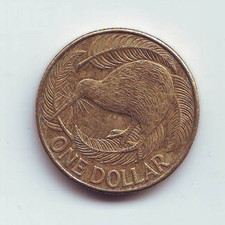 NEW ZEALAND - 1 Dollar - Elizabeth II 2002 - Aluminium bronze • 8 g • ⌀ 23 mm