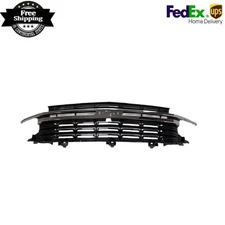 New Front Bumper Grille Black Fits For 2021-2024 Chevy Tahoe / Suburban HC Style