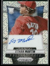 Ethan Martin 2014 Panini Prizm Mojo Prizm RC AUTO /75 #EM