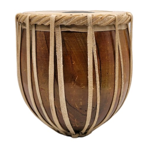 Vintage Handmade Nepalese Wooden Tabla Drum Tribal Drum 