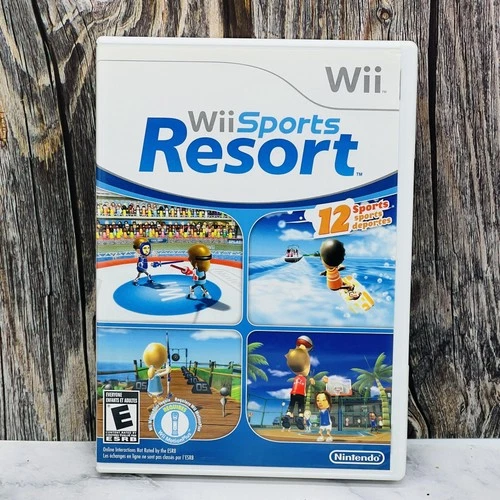 New ListingWii Sports Resort Nintendo Wii Video Game in Cardboard Sleeve