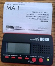 Korg Solo Metronome MA-1 For Musicians And Sound Engineers