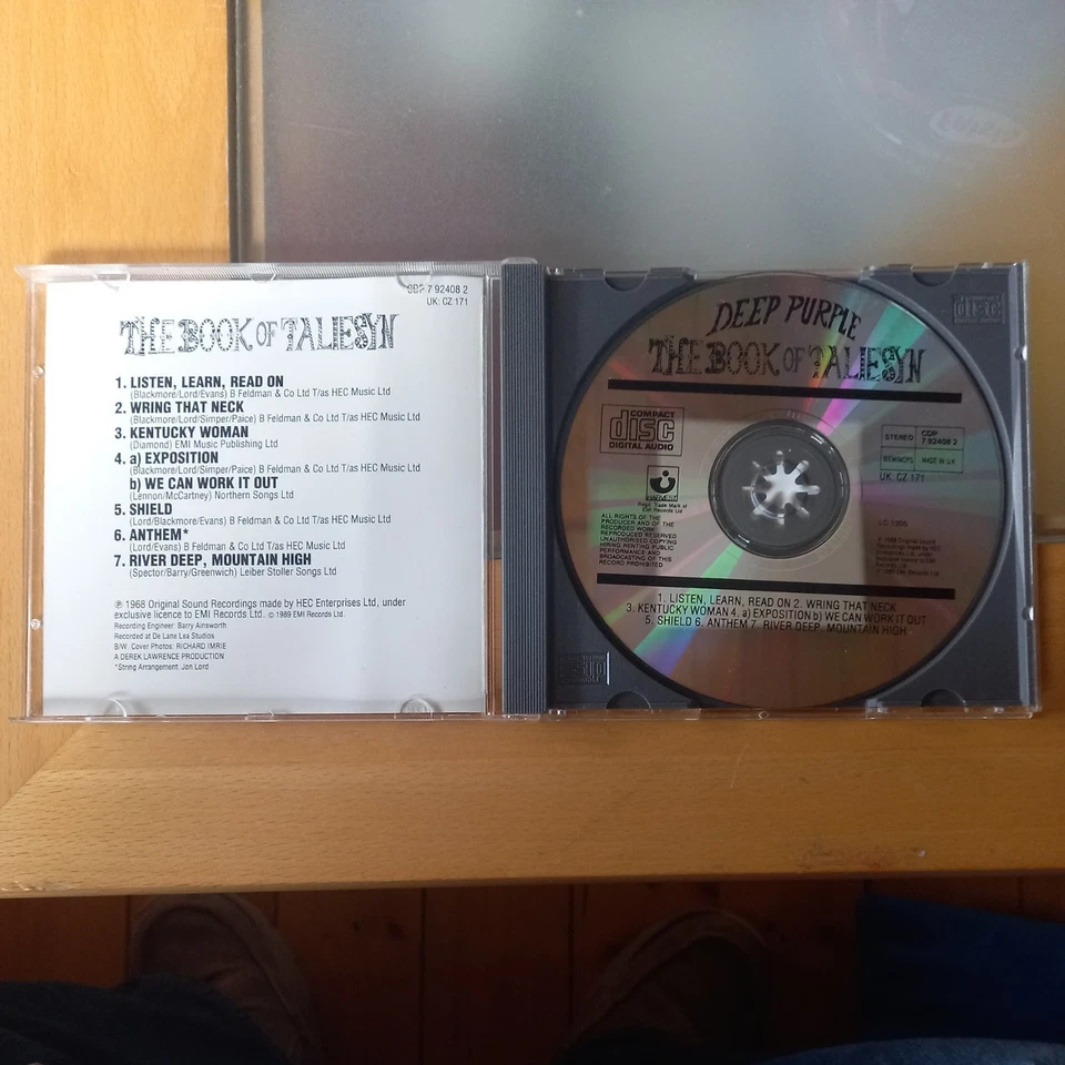 The Book of Taliesyn von Deep Purple | CD | Zustand sehr gut - Bild 3 von 3