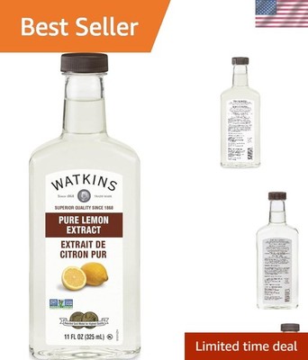 11 oz. Pure Lemon Extract - The Essential Kitchen Ingredient for Healthier Meals