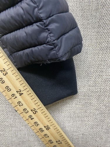 SPYDER FULL ZIP HOODED MID LENGTH WINTER JACKET Girls Size S (7-8) PUFFER Black - Picture 10 of 10