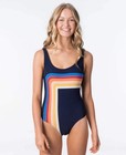 Rip Curl Women’s Size Large Navy Keep On Surfin Good One-Piece Swimsuit ZP-2