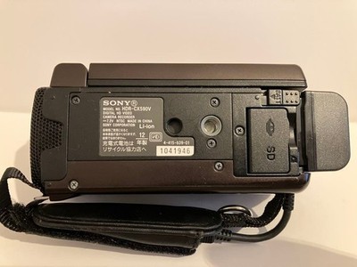 SONY　HDR-CX590V SONY HDR-CX590 video camera with battery included | eBay