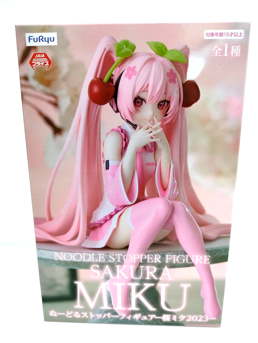 Hatsune Miku Sakura Miku Noodle Stopper Figure 2023 Ver Vocaloid