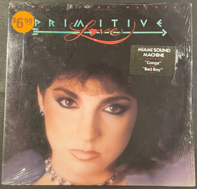 Miami Sound Machine-Primitive Love-  LP- SHRINK W/HYPE -Gloria Estefan VG+/EX
