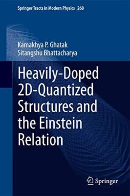 Heavily-Doped 2D-Quantized Structures and the Einstein Relation