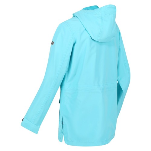 Regatta Nahla Womens Waterproof Jacket Outdoor Hooded Ladies Rain Coat RRP 100 - Picture 3 of 44