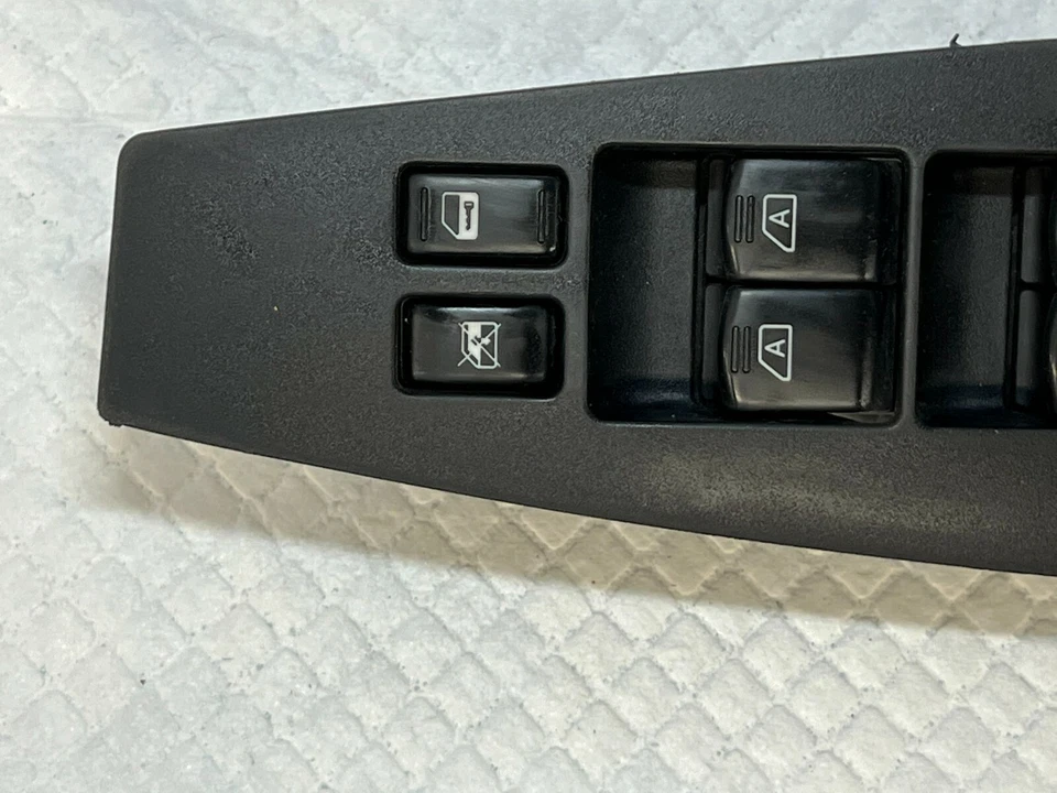 Nissan Quest Drivers 2006 unidad de interruptor de ventana maestra 80961 5Z100 OEM (252) Foto 4 de 4