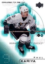 2001-02 UD Challenge for the Cup #1 Paul Kariya